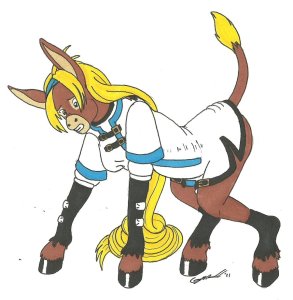 millia rage donkey tf by cqmorrell-d36ue83
