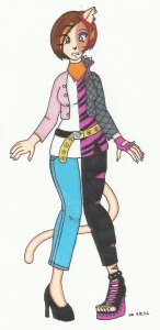 monster high transfer student  toralei stripe by cqmorrell-d5ds5pg