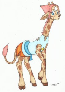 pearl giraffe tf by cqmorrell-d8zne7f