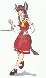 prints  reimu hakurei donkeygirl by cqmorrell-d676pl1