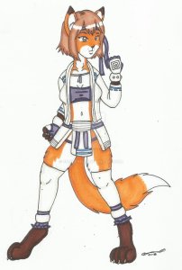 rin oyama  the fox by cqmorrell-d92c7cc