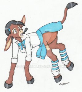 candice donkey tf by cqmorrell