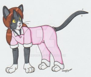 cat s pajamas by cqmorrell