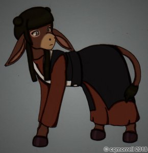 commission  mai donkey  by cqmorrell