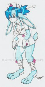 punny bunny by cqmorrell