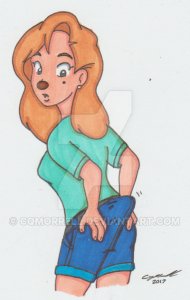 roxanne tail growth by cqmorrell