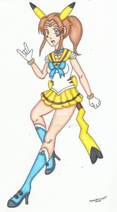 sailor sonichu by cqmorrell