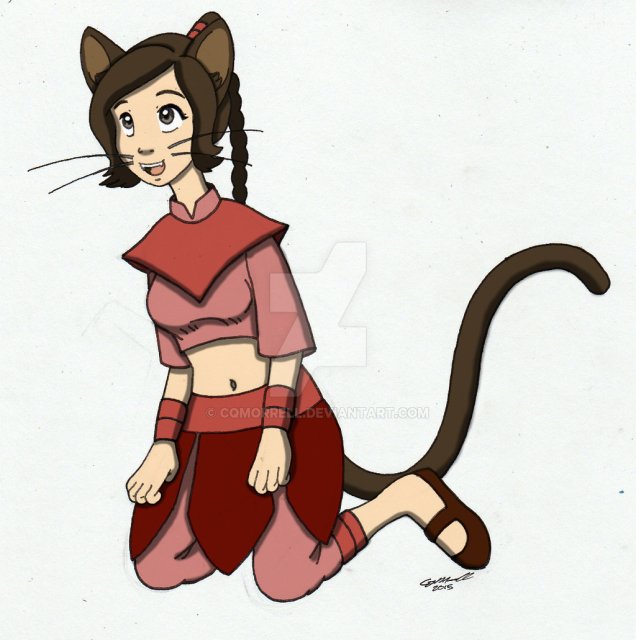 ty lee catgirl by cqmorrell